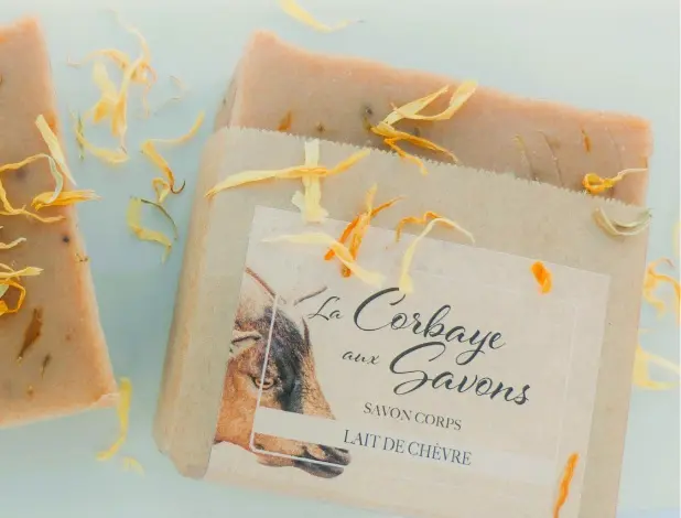 Savon au lait de chèvre