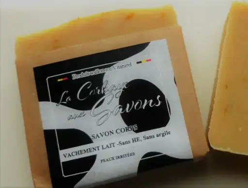Savon corps au lait de vache